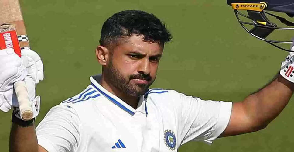 Karun Nair's Injury Scare Ahead of Test Return Against England