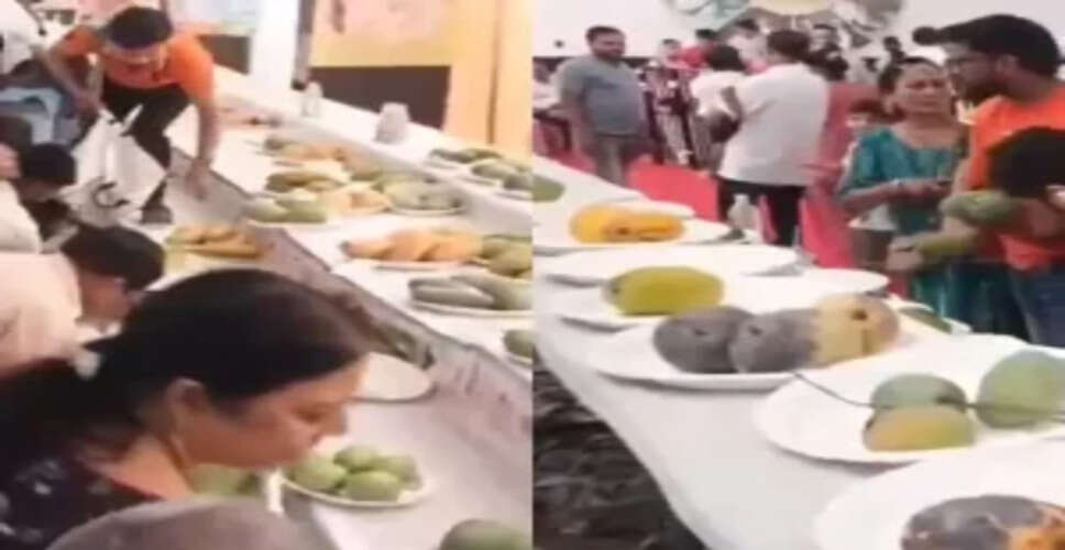 What Happened at Lucknow's Mango Festival? A Viral Looting Incident Shocks Attendees!