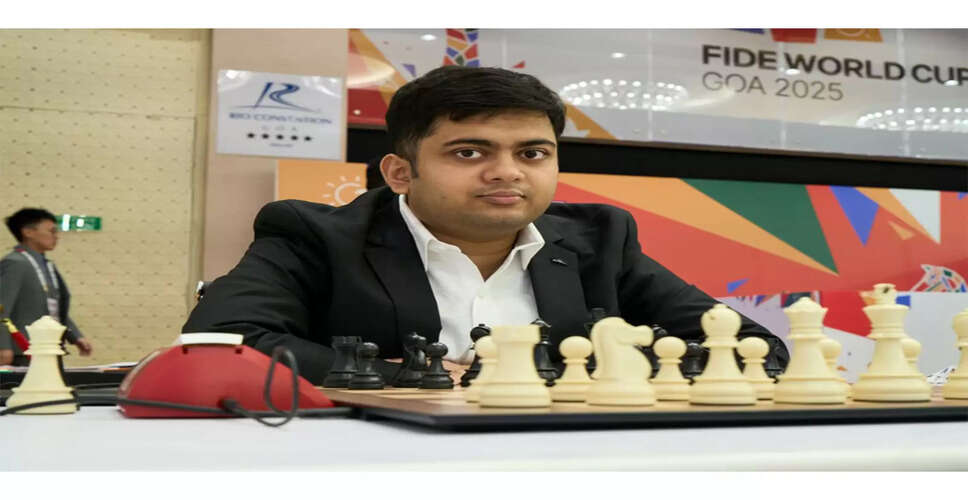 Diptayan Ghosh Shocks Ian Nepomniachtchi in FIDE World Cup Upset