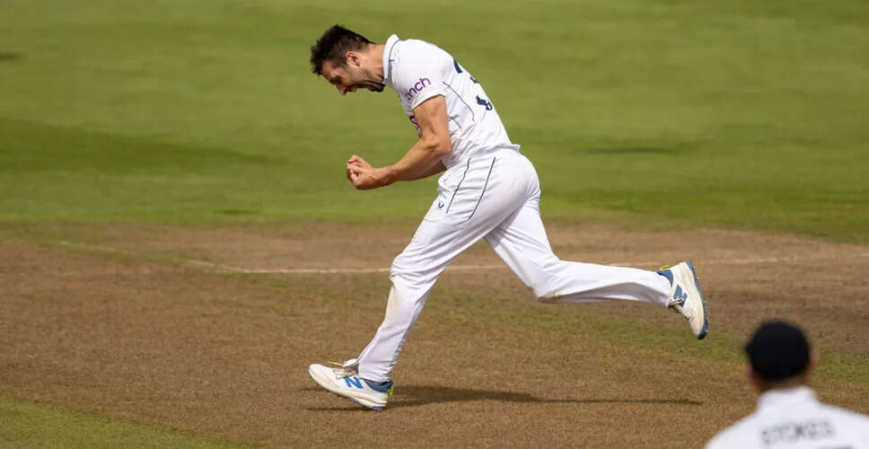 Mark Wood Aims for Ashes Comeback Alongside Jofra Archer