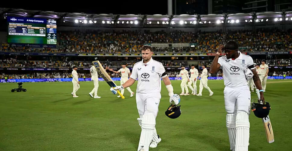 England Fights Back on Day 1 of Pink-Ball Ashes Test with Joe Root's Century