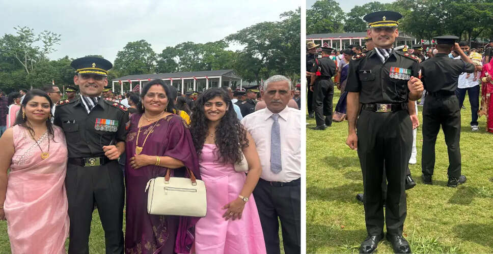 Local Hero Gaurav Achieves Lieutenant Rank in Indian Army