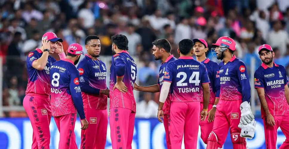 Rajasthan Royals Edge Out Gujarat Titans in IPL 2026 Thriller