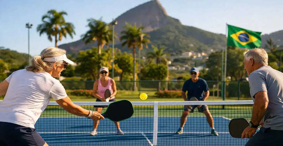 Gramado to Host Inaugural Geronto Fair Pickleball Cup Celebrating Active Ageing