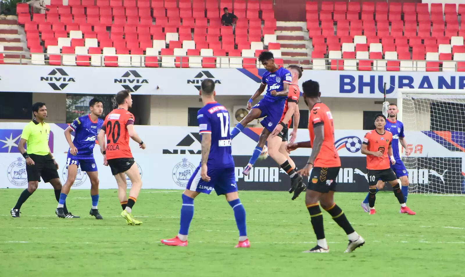 Exciting Moments from the Kalinga Super Cup: Bengaluru FC vs. Inter Kashi