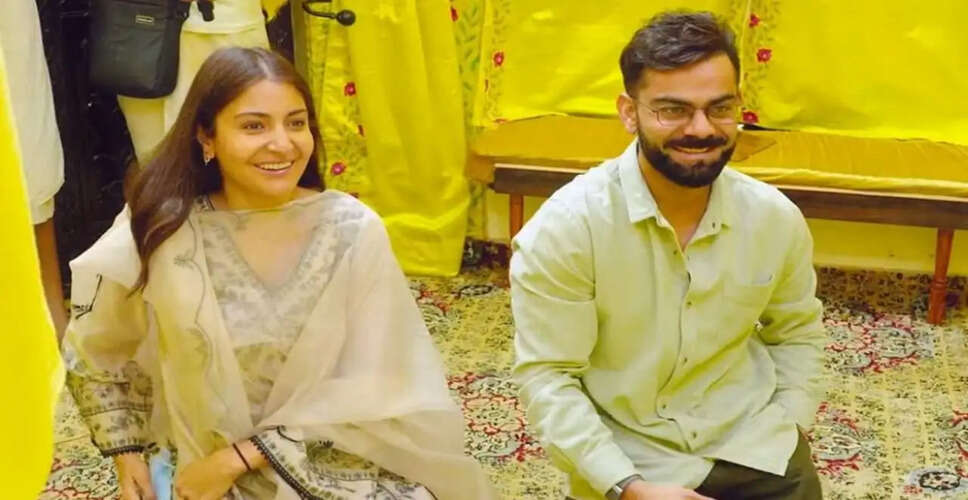 Virat Kohli and Anushka Sharma Seek Blessings After IPL Victory