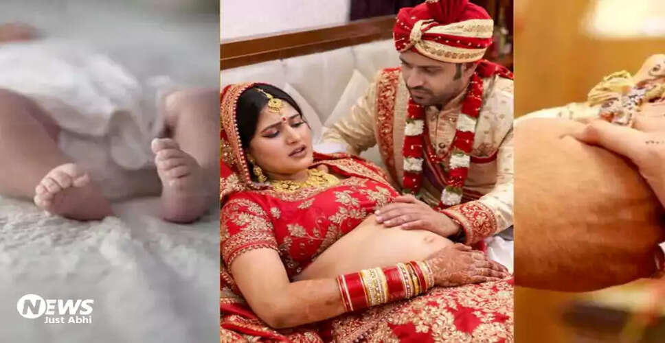 Unique Celebration: Newlywed Bride Gives Birth on Wedding Night