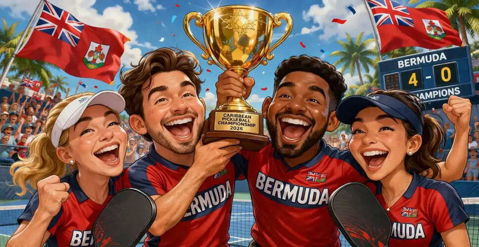 Bermuda Clinches Caribbean Pickleball Championship Title Again