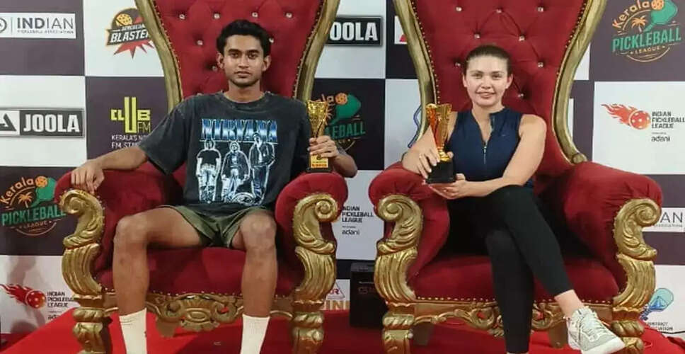 Arunava Majumder and Rachael Jones Claim Mixed Doubles Title at Kerala Open 2026