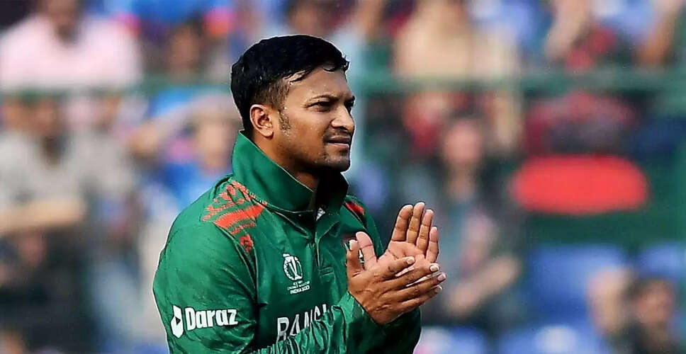 Shakib Al Hasan Reverses Retirement Plans, Aims for All-Format Farewell