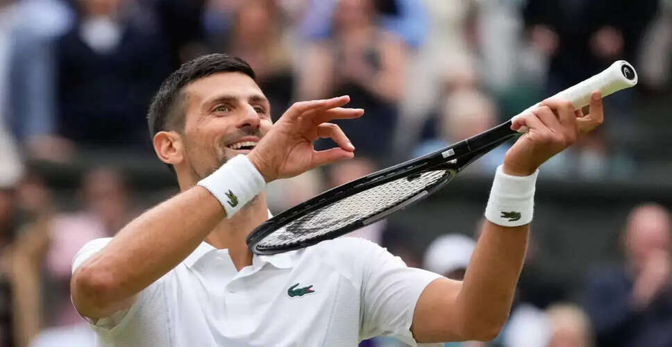 Novak Djokovic's Pursuit of 25th Grand Slam: Wimbledon Awaits