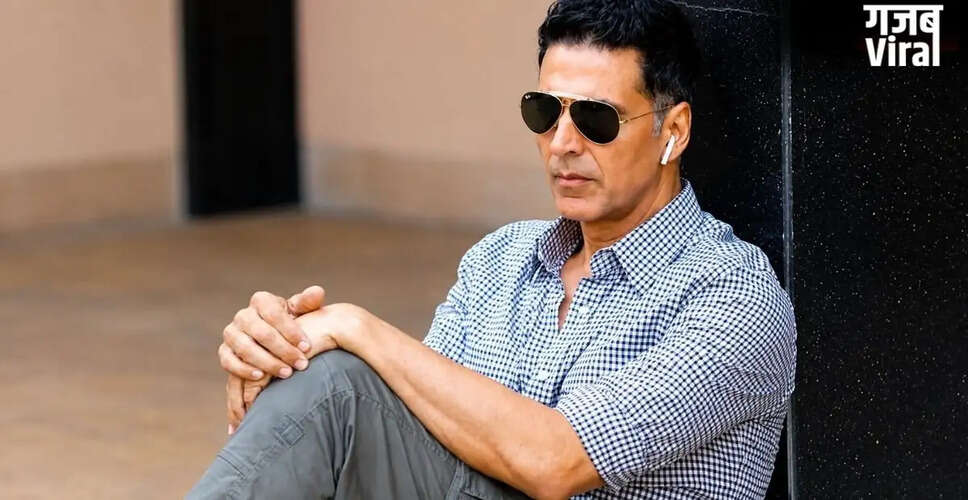 Akshay Kumar Takes a Break After Eye Surgery
