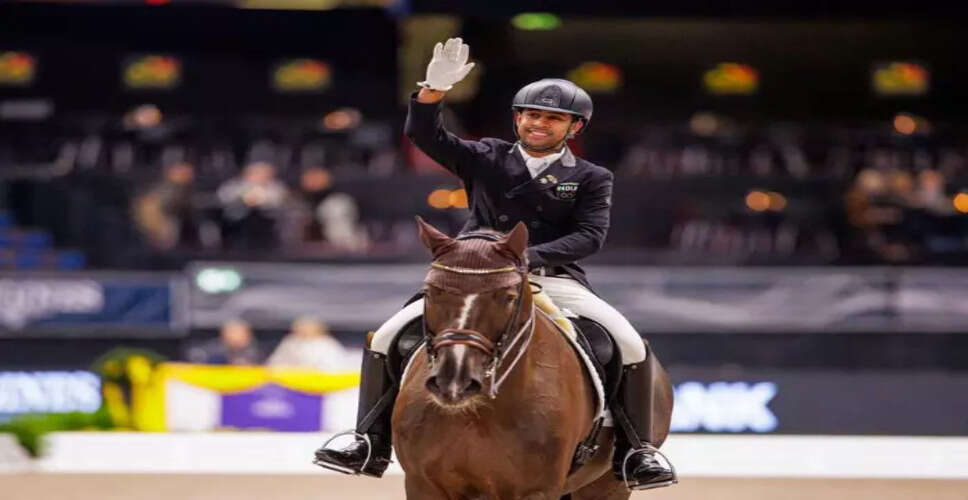 Anush Agarwalla Shines at CDI Hagen with Impressive Silver Medal Finish