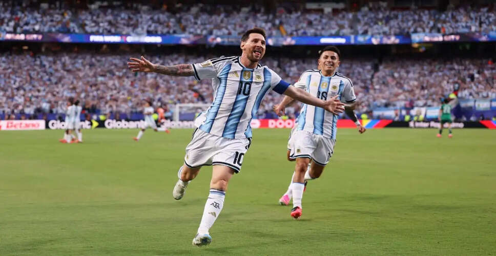 Lionel Messi's Heartwarming Encounter with Young Fan Before World Cup Match