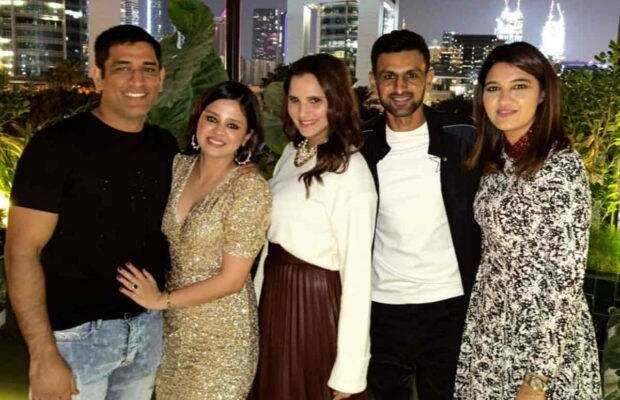 Sania Mirza, Shoaib Malik Join MS Dhoni In Dubai For Sakshi’s Birthday Celebration
