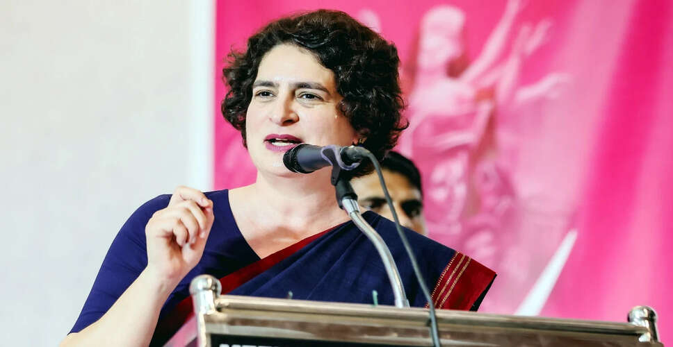 Priyanka Gandhi Criticizes Odisha Government Following Alleged Gang Rape Incident