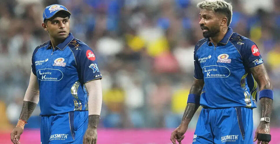 Mumbai Indians Face Crisis After Heavy Defeat to CSK