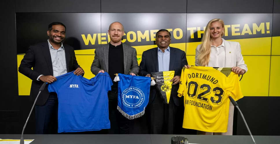 AMM Foundation becomes Borussia Dortmund's official youth development partner in India