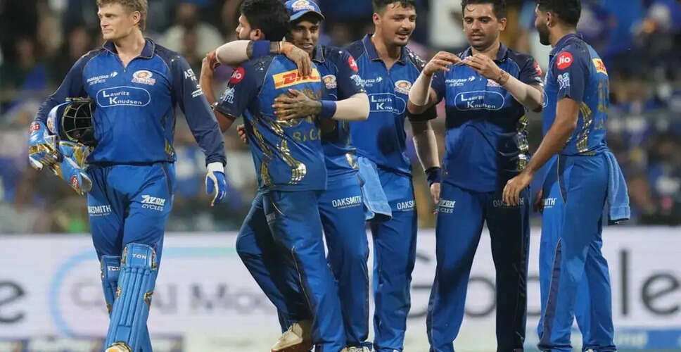 Mumbai Indians Secure Crucial Victory Against Lucknow Super Giants in IPL 2026