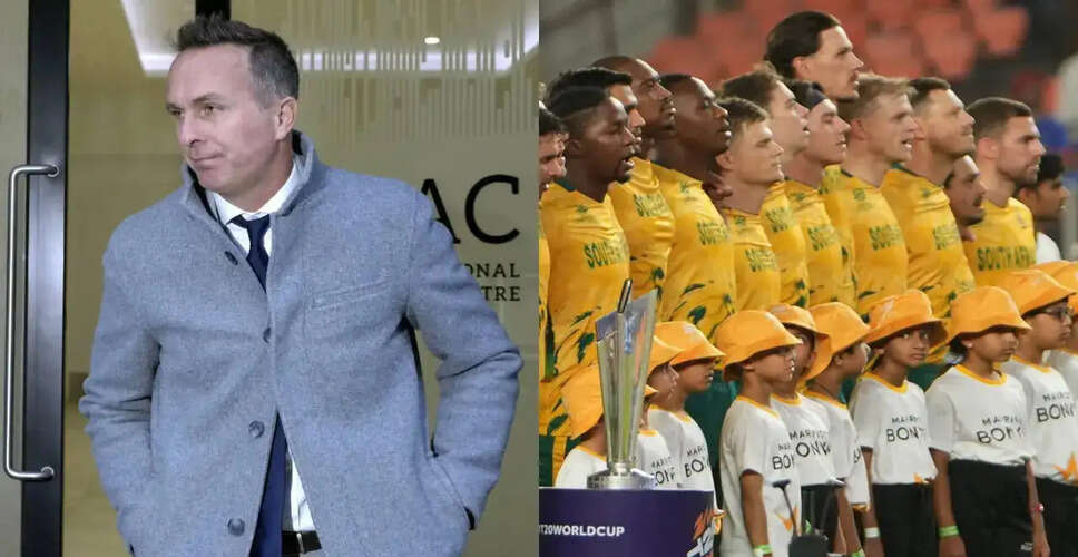 Michael Vaughan's Controversial Take on South Africa's T20 World Cup Strategy