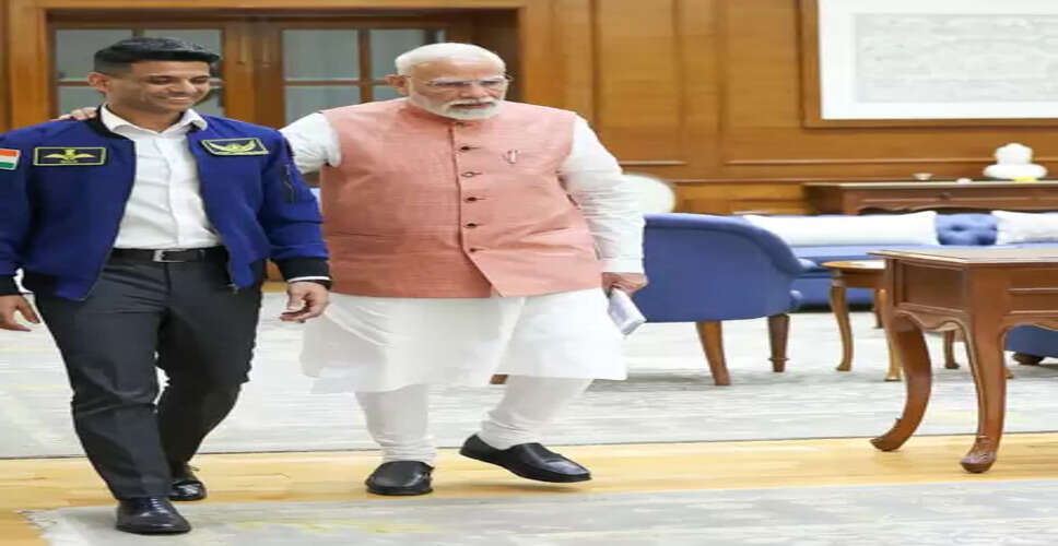 'India is proud of your feat', says PM Modi to IAF Group Captain Shubhanshu Shukla