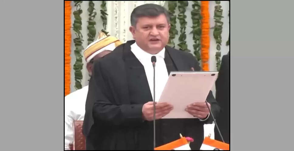 Justice Tarlok Singh Chauhan Sworn in as Chief Justice of Jharkhand High Court