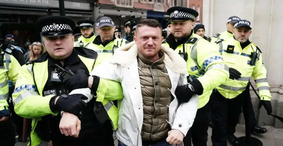 Tommy Robinson Detained at Heathrow Under Counter-Terrorism Laws