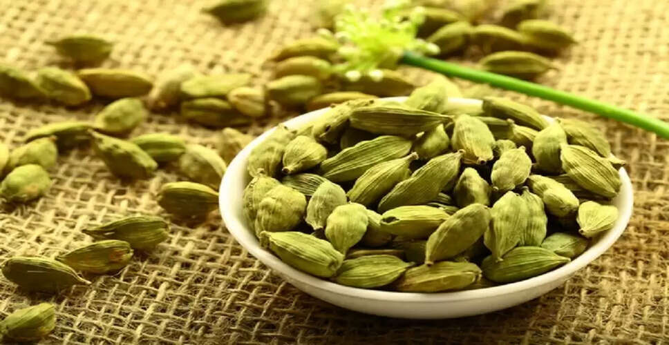Health Benefits of Chewing Green Cardamom