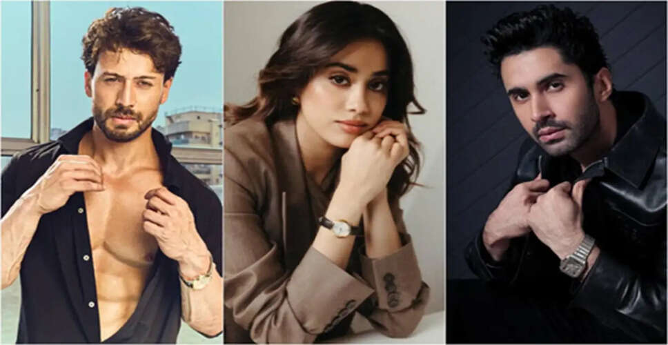 Tiger Shroff and Janhvi Kapoor Star in Upcoming Action Film 'Lag Ja Gale'