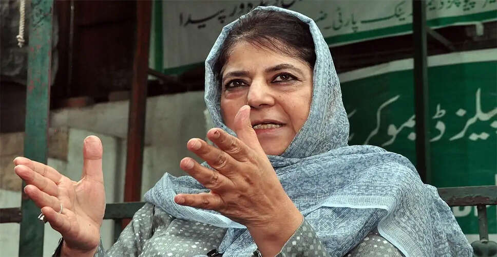 Mehbooba Mufti Urges Kashmiri Pandits to Focus on a Shared Future