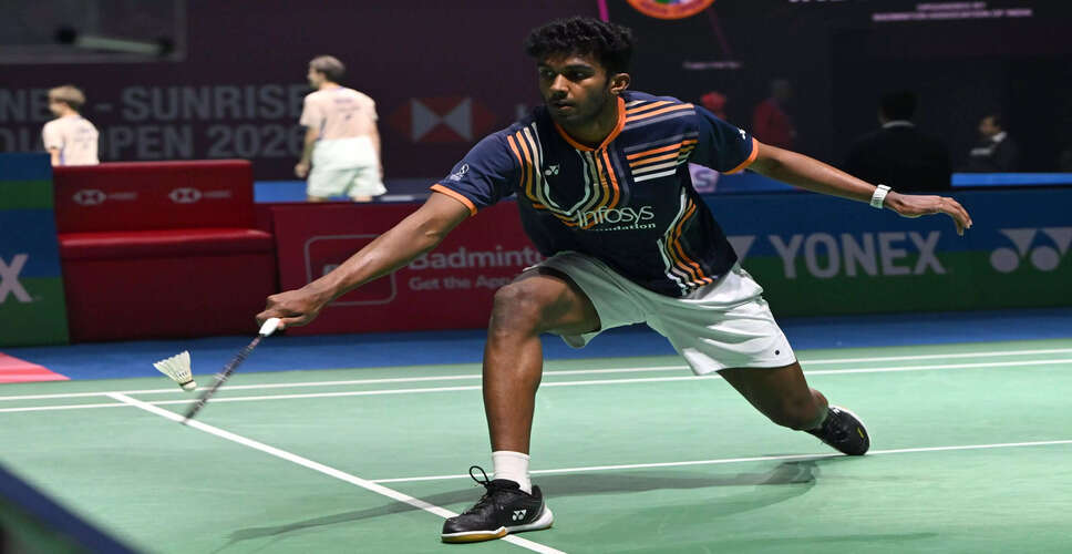 Ayush Shetty Shocks World No. 4 to Reach Badminton Asia Championships Semis