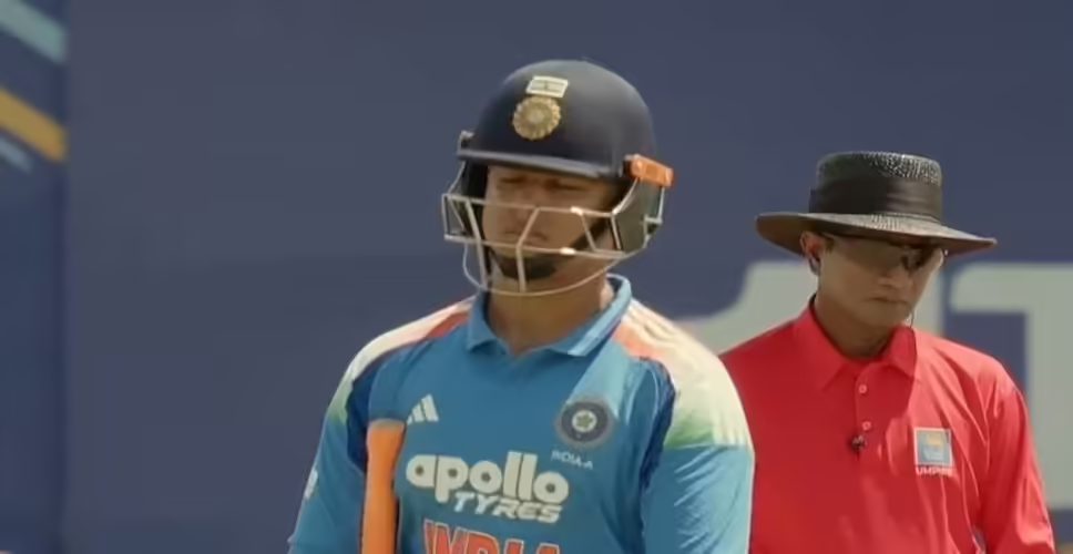 Vaibhav Suryavanshi's Early Dismissal Impacts India A's Match Against Sri Lanka A