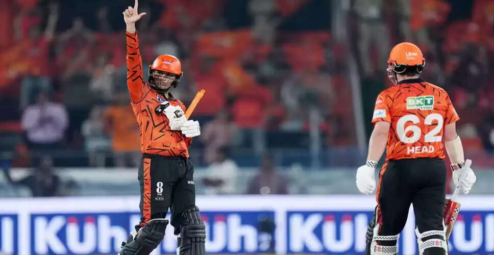Abhishek Sharma Sets New IPL Records with Lightning-Fast Fifty