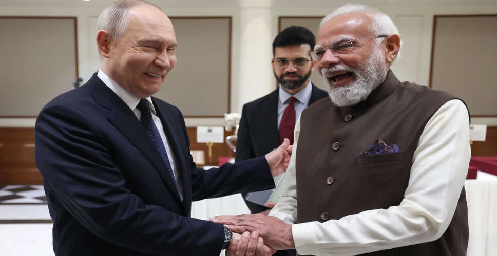 Modi and Putin Discuss Strategic Partnership Amid Global Challenges