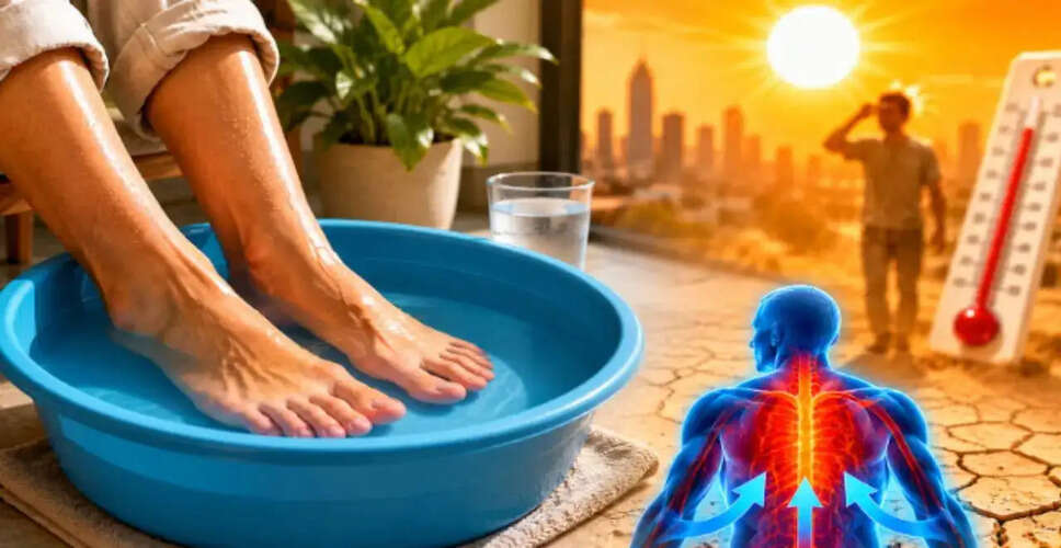 Effective Ways to Stay Cool During Heatwaves: Foot Cooling Techniques