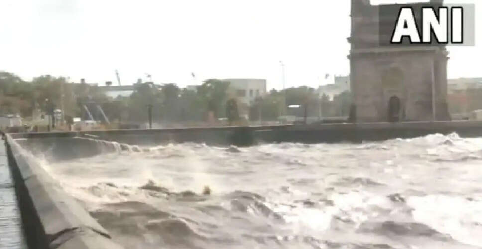 Mumbai Braces for High Tides: 24 Occurrences Expected This Monsoon