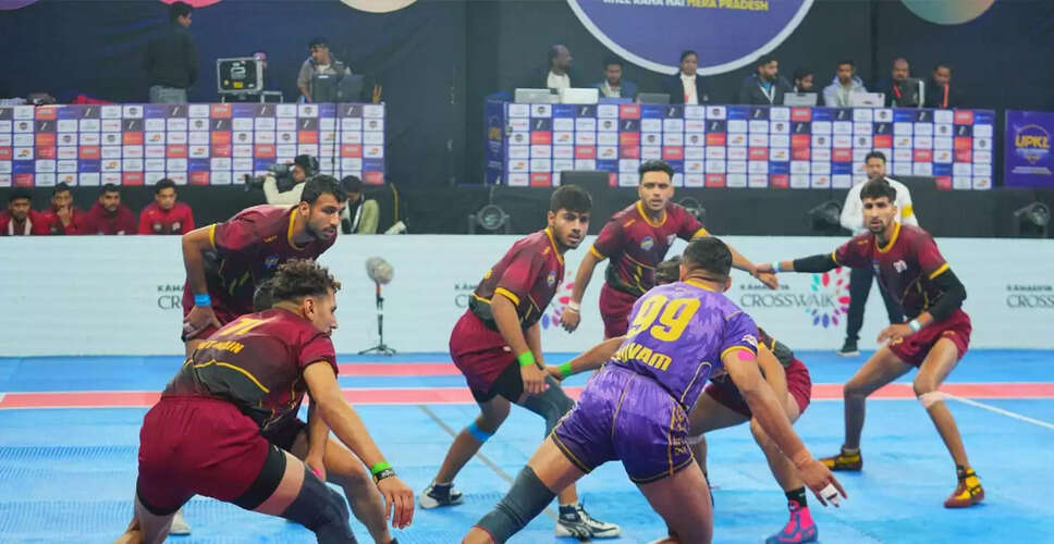 Lucknow Lions Triumph Over Yamuna Yoddhas in Thrilling Kabaddi Clash