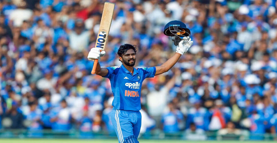 Ruturaj Gaikwad Scores Maiden ODI Century Against South Africa