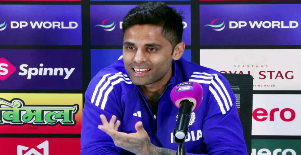 Suryakumar Yadav Aims for Form Recovery Ahead of ICC T20 World Cup