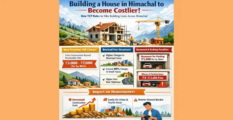 Himachal Pradesh Government Revises Town Planning Rules, Increasing Construction Costs
