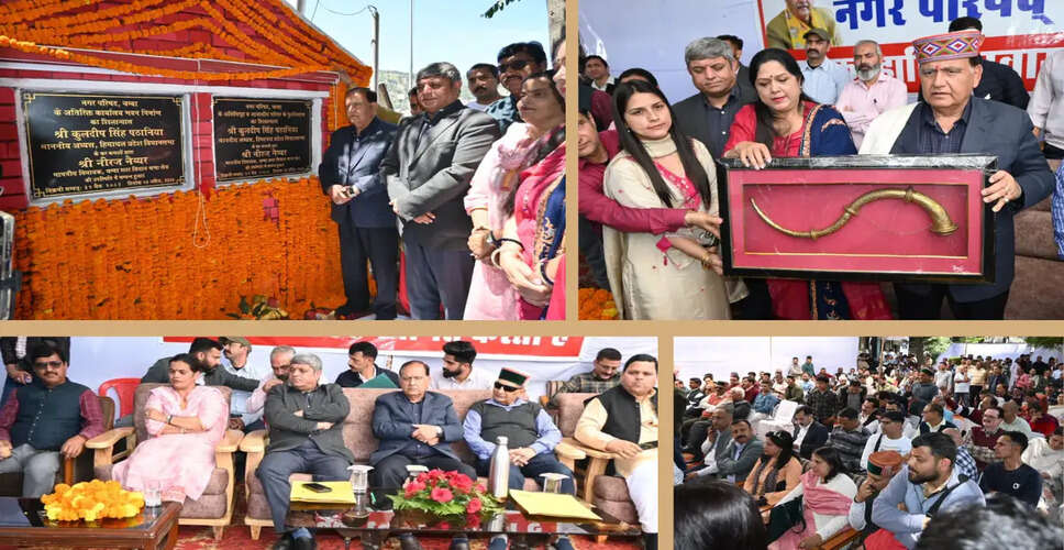 Foundation Laid for New Development Projects in Chamba