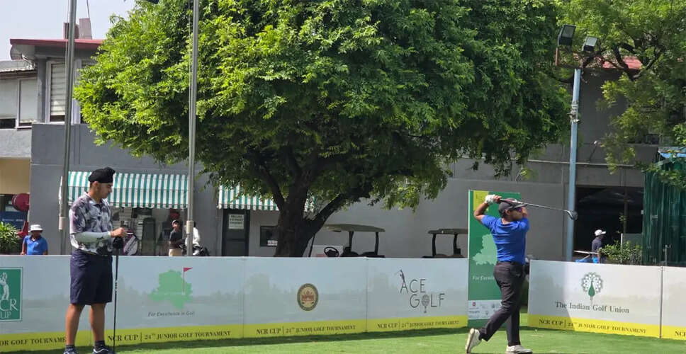 Exciting Start to the 24th NCR Cup Junior Golf Tournament at Delhi Golf Club
