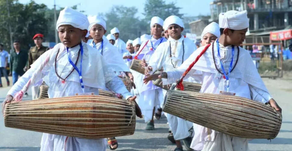 Celebration of 18th Biennial Session of All Assam Moina Parijat in Dergaon