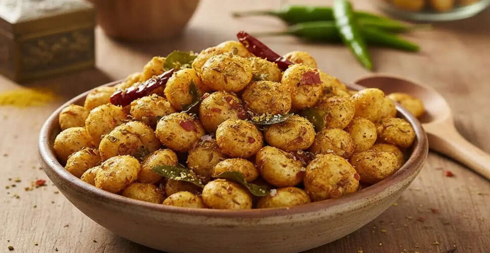 Quick and Healthy Roasted Masala Makhana Recipe