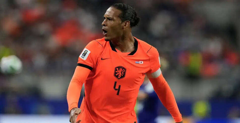 Virgil van Dijk Faces Criticism After Netherlands' Draw with Japan in World Cup Opener