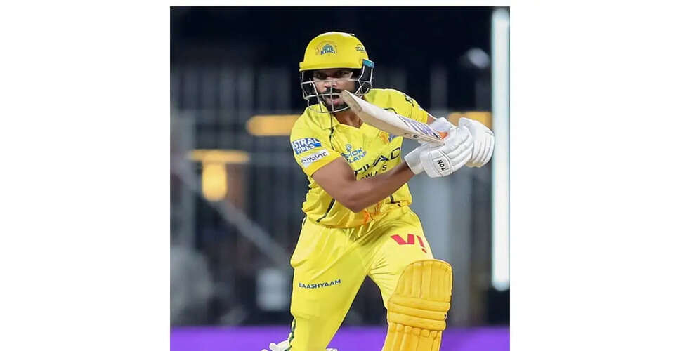 Ruturaj Gaikwad Fined for Slow Over-Rate in IPL 2026 Match