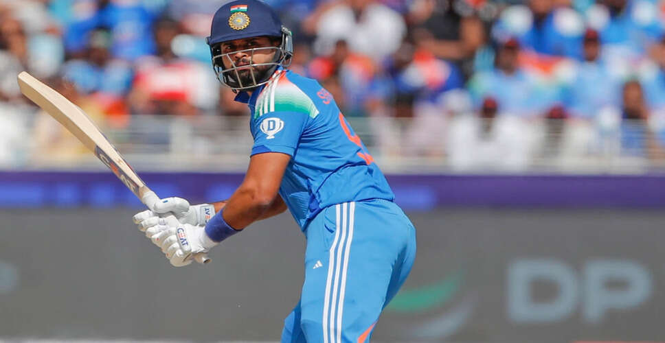 Shreyas Iyer Appointed Captain of Mumbai Team for Vijay Hazare Trophy Matches