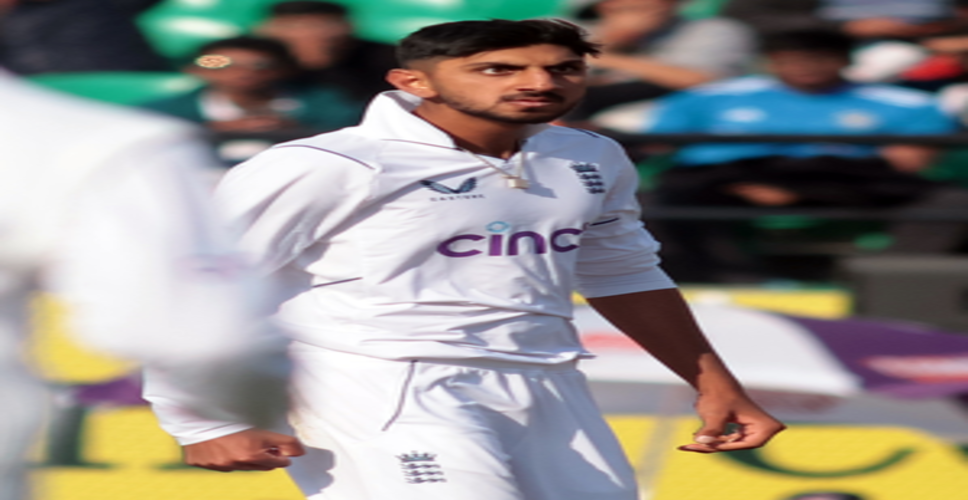 Been such a surreal couple of months; an experience I'll cherish for a long time, says Shoaib Bashir