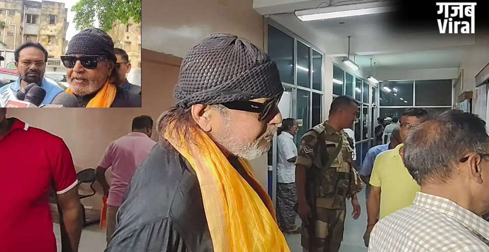 Voting Begins for West Bengal Assembly Elections 2026: Mithun Chakraborty Casts His Vote