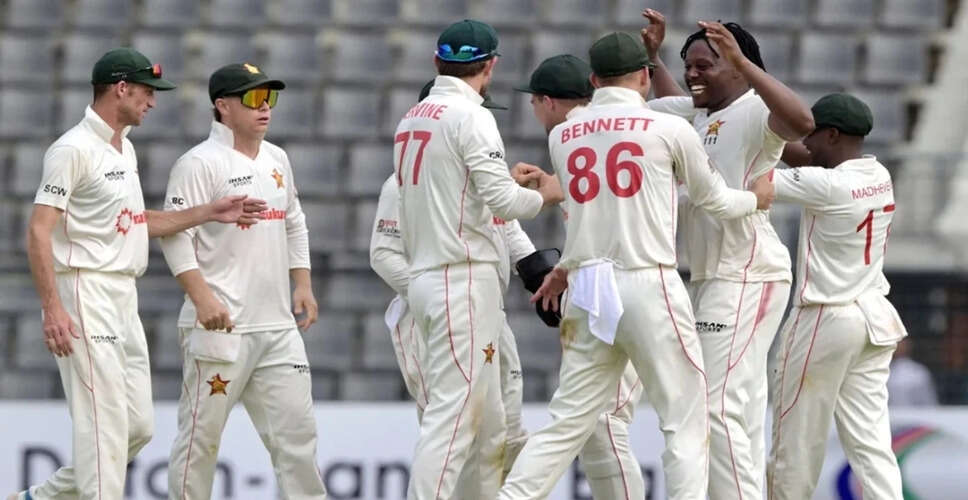 Zimbabwe Cricket's Remarkable Financial Turnaround: From Debt to Test Matches